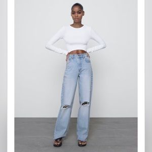 Zara Wide Leg Jeans